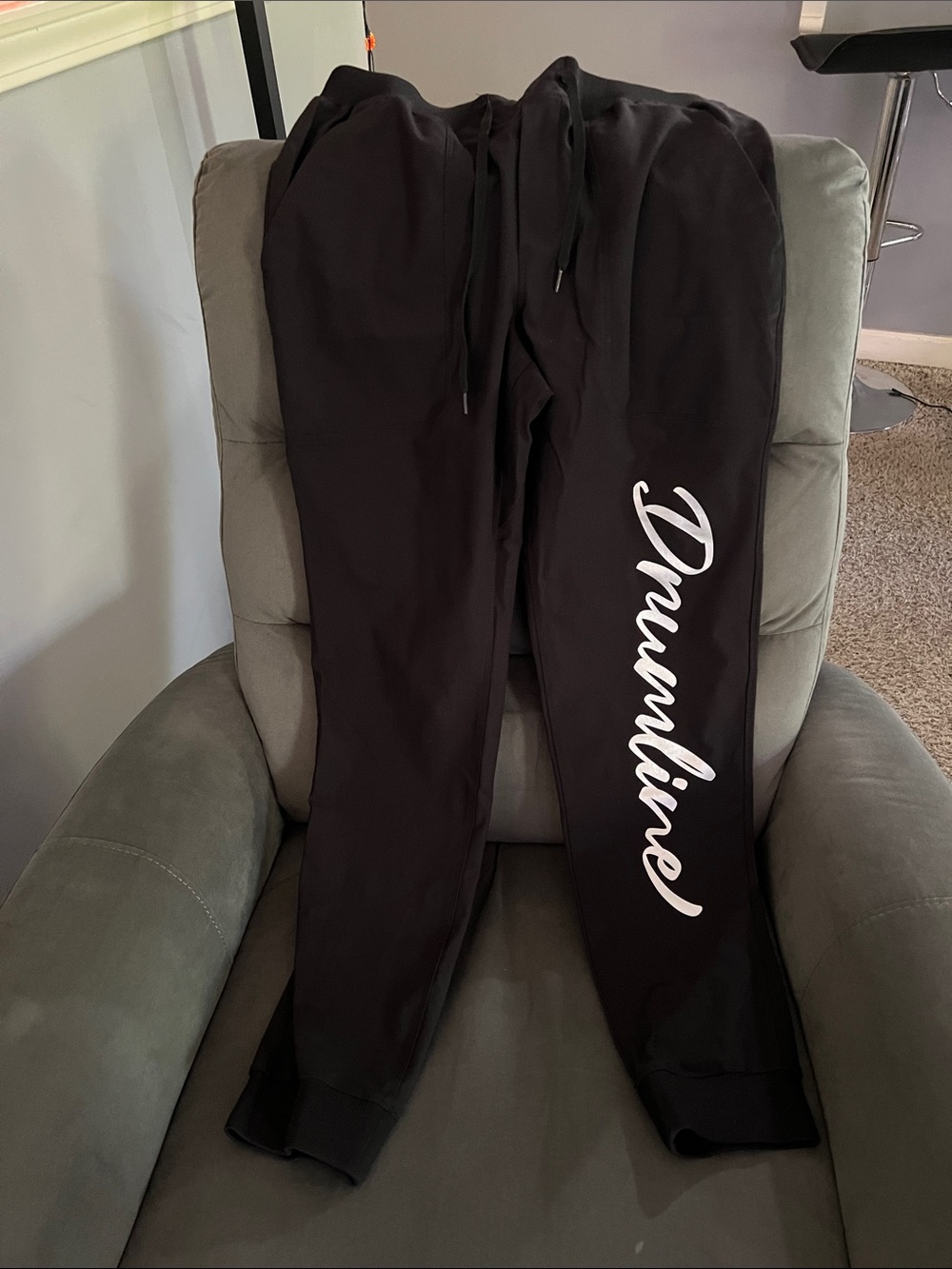 Men's Black Drumline Jogger Sweatpants